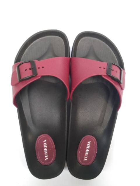 (COD) Sandal Selop Santai Karet Wanita Yumeida 9061