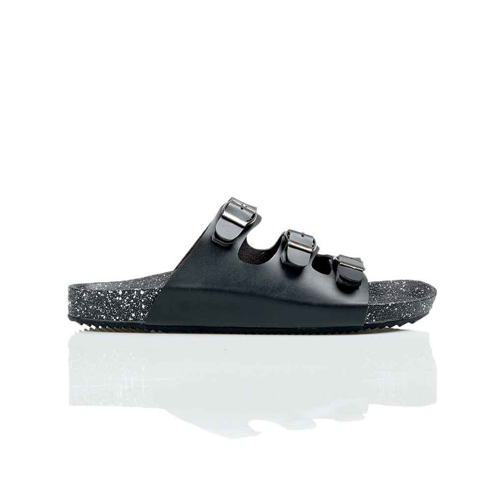 TVF Footwear sandal  AINARO BLACK Shopee  Indonesia