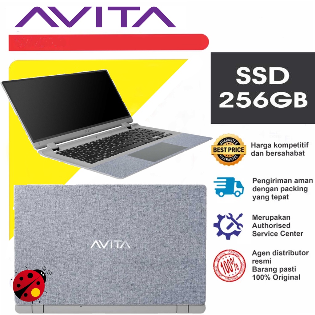 AVITA ESSENTIAL 14 - WIN 10-CELERON N4020-14″ HD-4GB-SSD 256GB