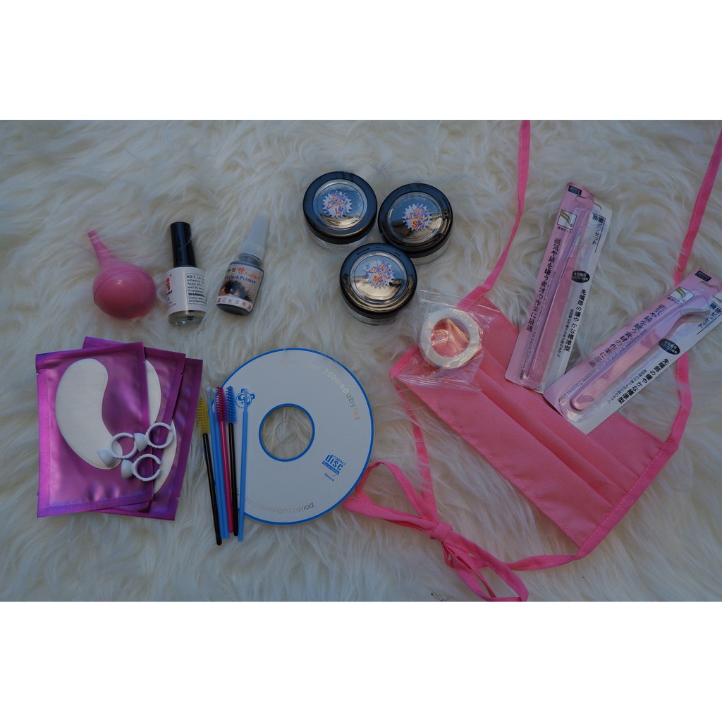 Paket Lengkap Eyelash Extension/Paket Tanam Bulumata/ Eyelash Extension