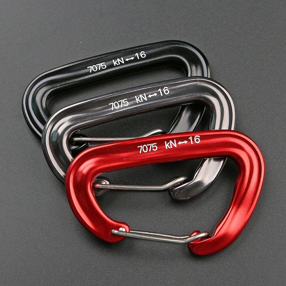 Carabiner Pendaki Nanas Bentuk D Professional Tools Safety Lock Hook