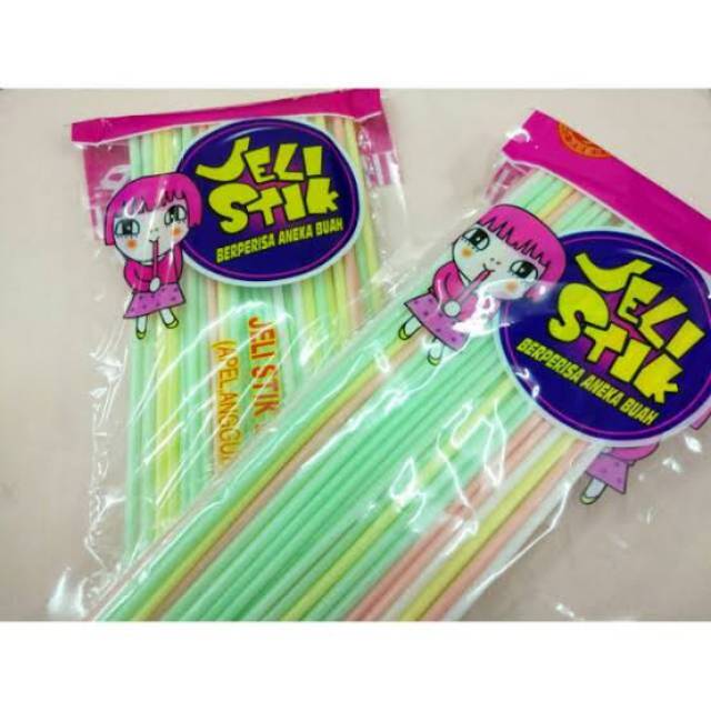 Sunnydayshop_ Permen Jadul Jeli Stik Aneka Rasa Buah Enak Banget