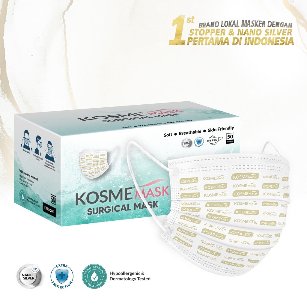 KOSMEMASK SURGICAL NANO SILVER