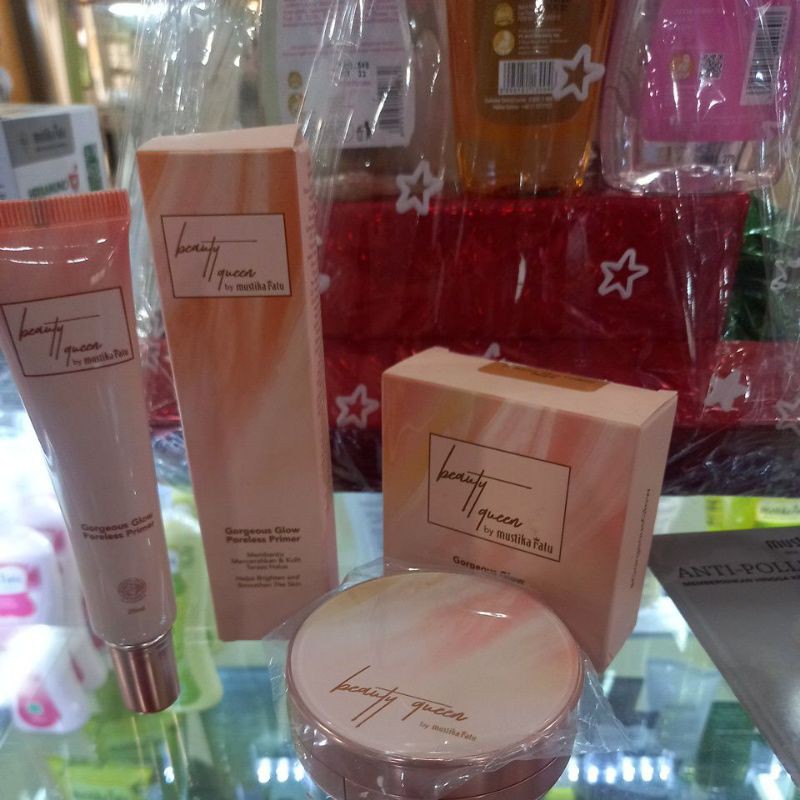 PAKET HEMAT PRIMER & CUSHION BEAUTY QUEEN MUSTIKA RATU