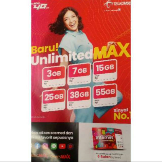 Kuota Internet Tsel Murah Untuk Area Mataram - Jual Beli ...