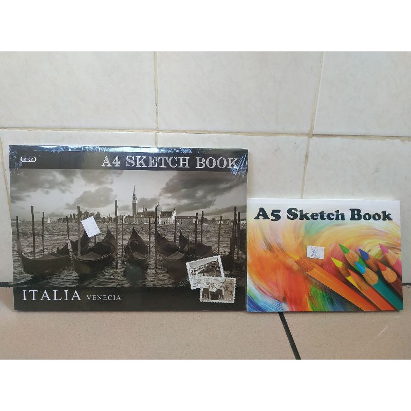 

Sketch Book Buku gambar tebal A5, A4, A3