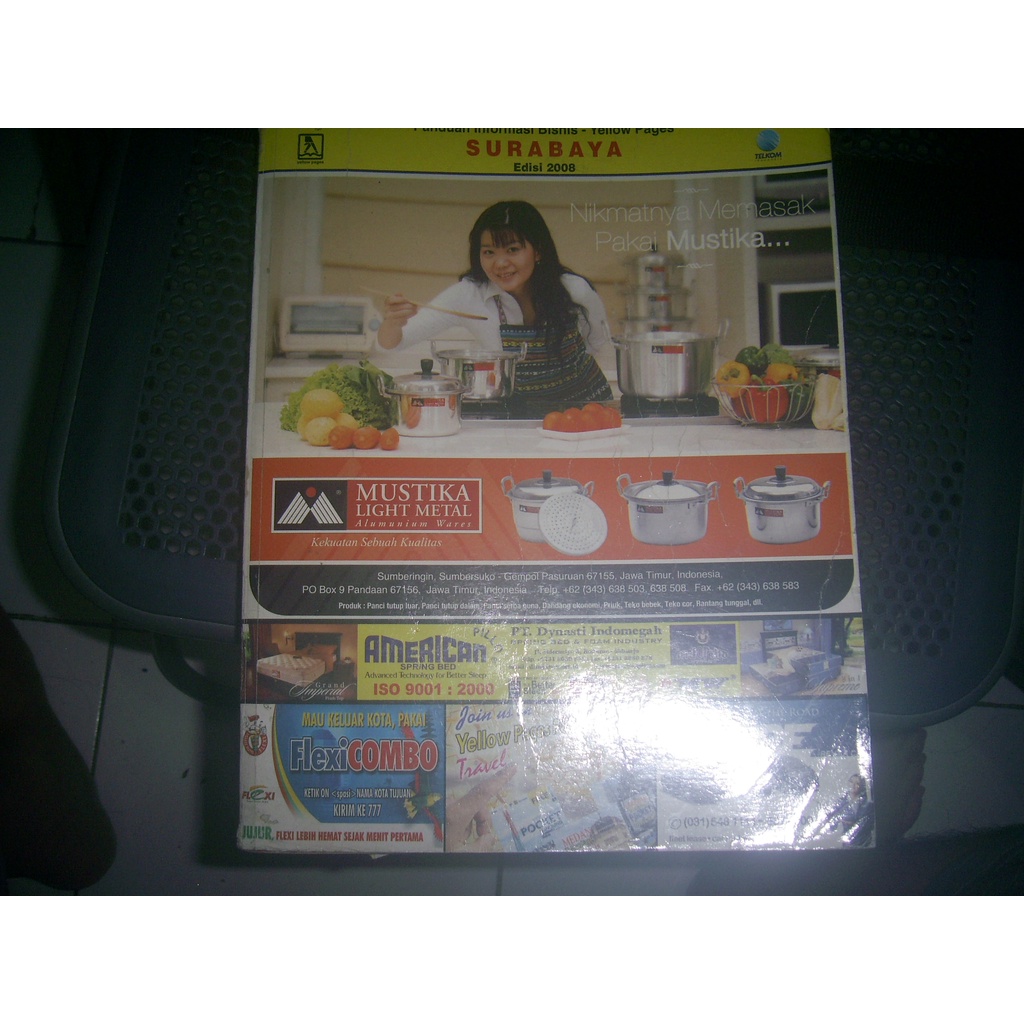 PETUNJUK TELEPON / YELLOW PAGES / BUKU TELEPON SURABAYA 2008