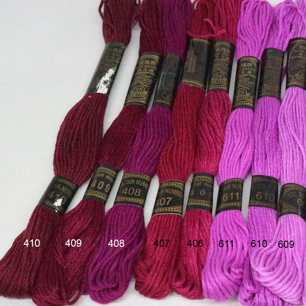 KATALOG - Benang Rajut Sulam / Embroidery Thread Merk Rose - BOX - Part 3