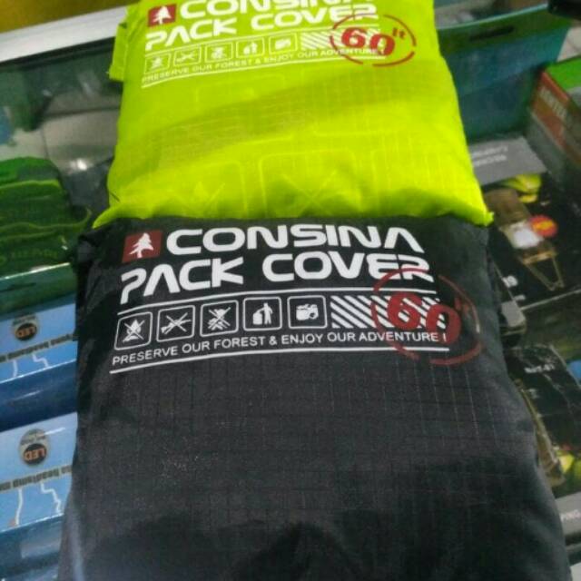 Rain cover, covebag, bag cover, pack cover Consina 60L waterproof