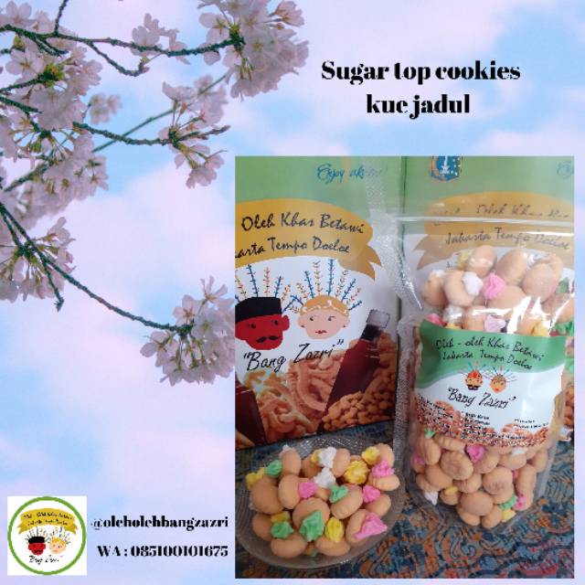 

Sugar top cookies (kue jadul topping gula)