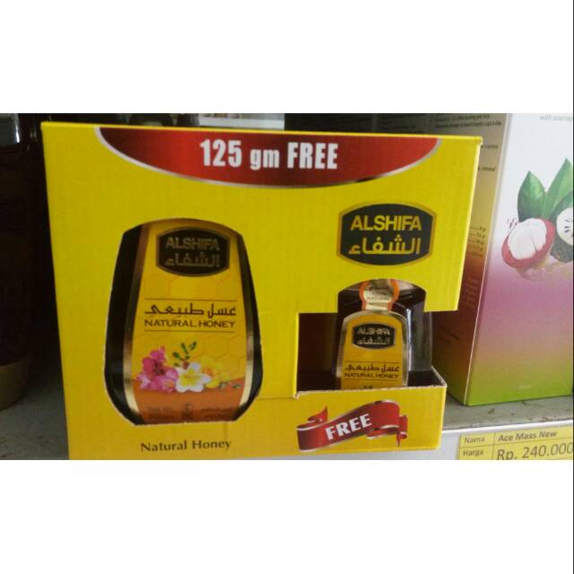 

Madu Arab Al Shifa 500 gr promo 125 gr