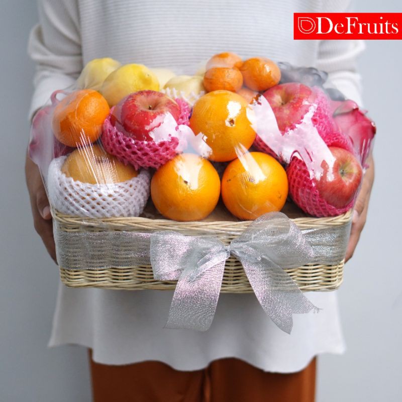 

Hampers Buah / Parcel Buah / Parsel Buah Premium Ukuran Besar (Code : L1) - DeFruits
