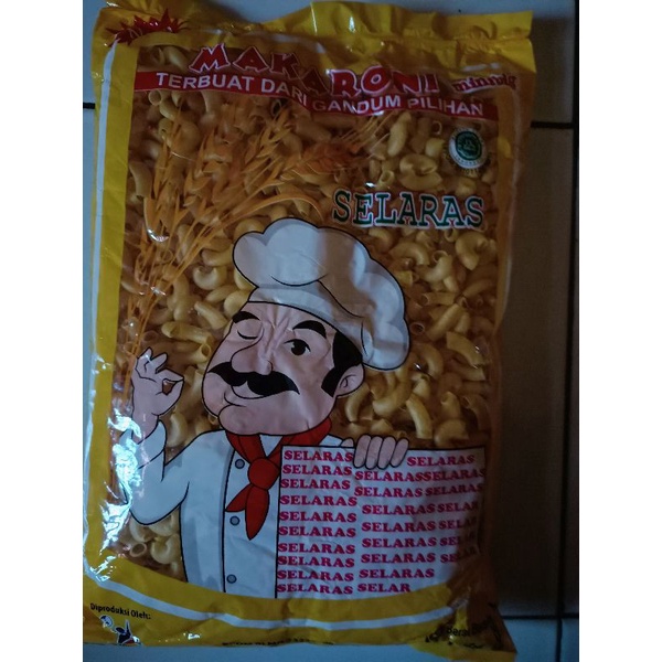 

Makaroni Bantet SELARAS 1 Kg