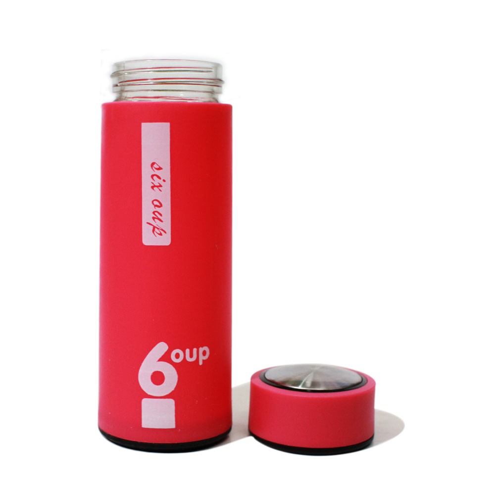 Botol Thermos Kaca 450 ml anti panas - Model 8922 Warna