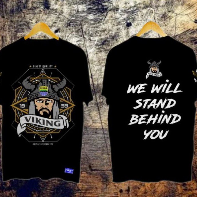 kaos viking we will stand behind you TERBARU