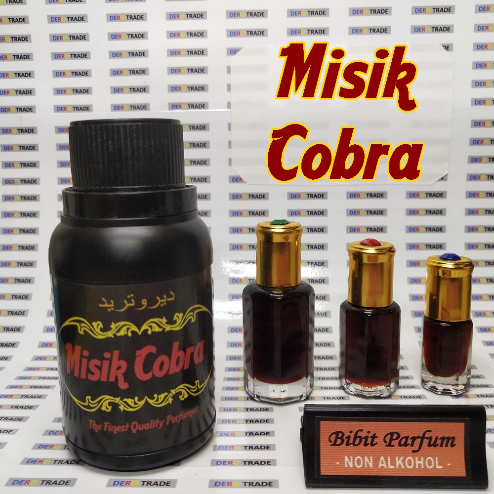 PARFUM MUSK COBRA ATAU KASTURI MERAH BIBIT MINYAK WANGI