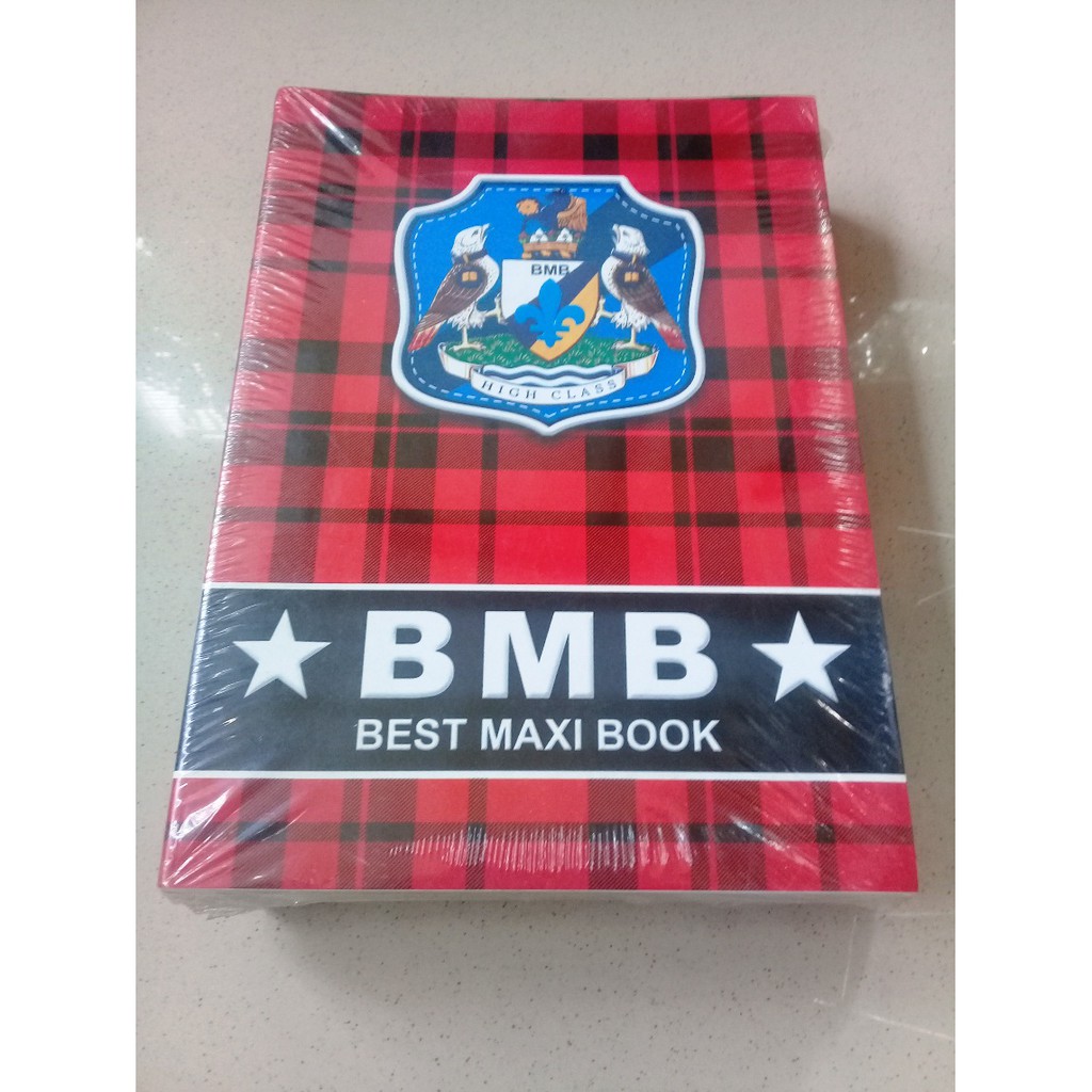 

Buku Tulis Best Maxi Book 50lbr Pak 10 Buku - BMB