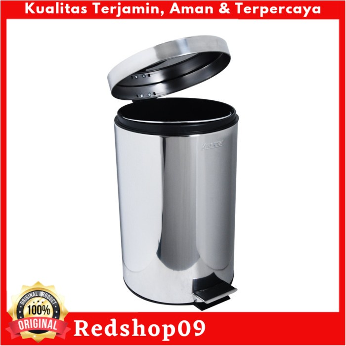ACE - Krisbow 12 Ltr Tempat Sampah Pedal Soft Close/tempat sampah