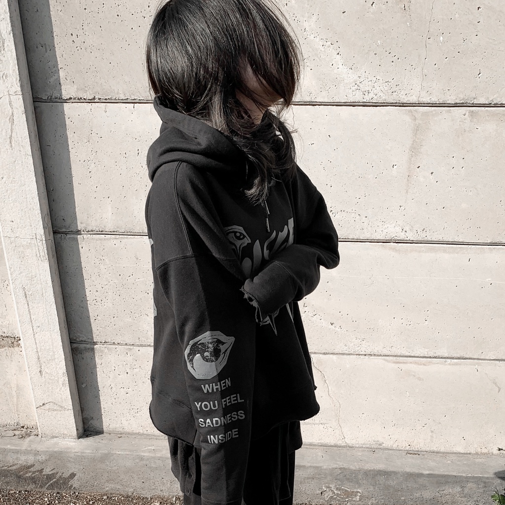 Gozeal | Hoodie Crop | Sadness