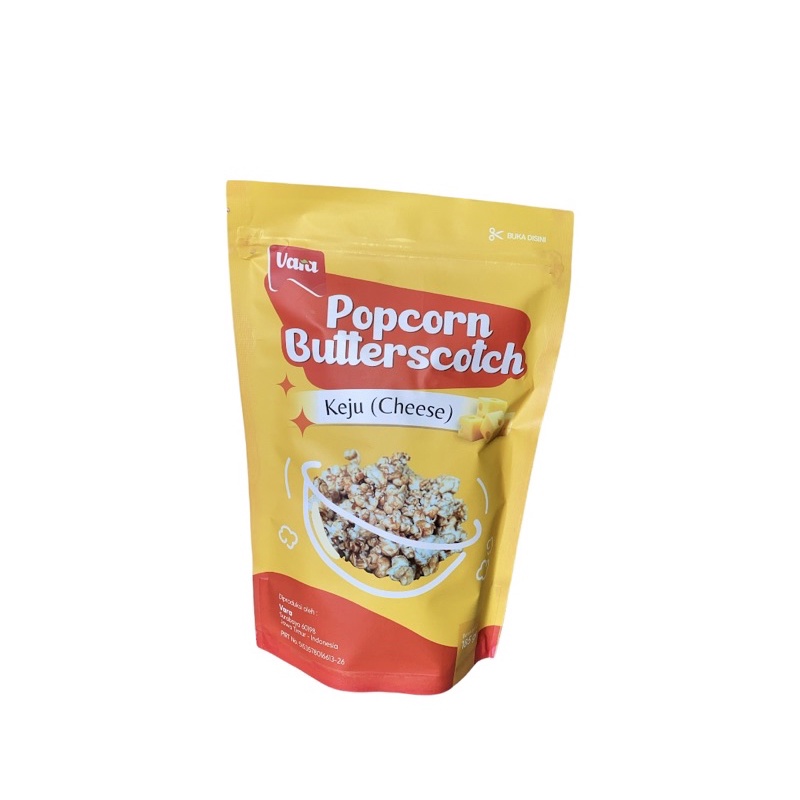 

Popcorn Butterscotch Keju (cheese)