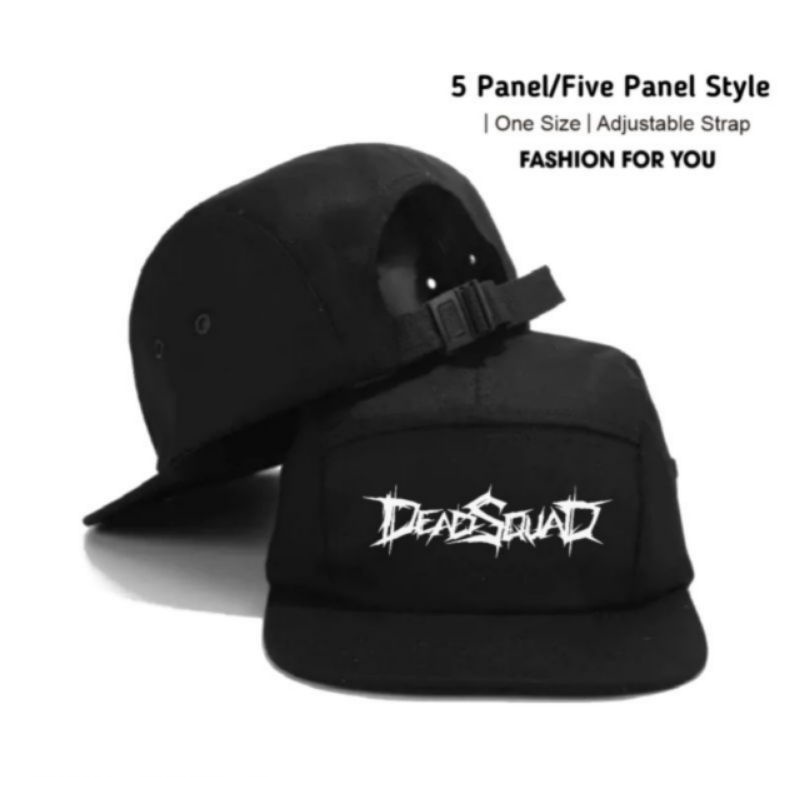 Topi 5 panel Dead Squad/topi 5 Panel