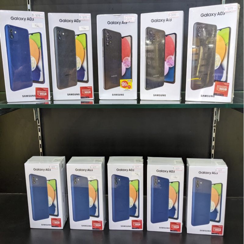Samsung Galaxy A03 RAM 3/32 RAM 4/64 RAM 4/128 GARANSI RESMI