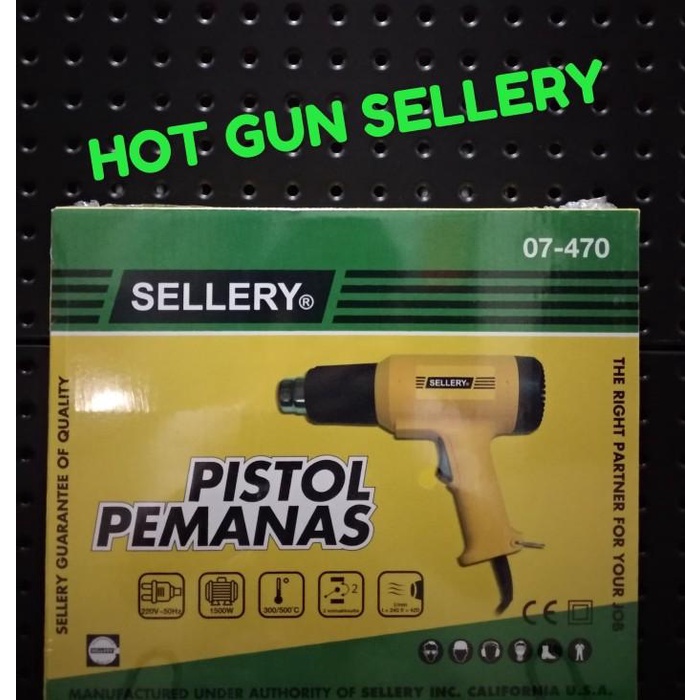 Hot Gun Sellery / Heat Gun / Pistol Pemanas Sellery