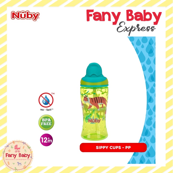 NUBY 360ML SPORT BOTTLE FLIPIT- NB187