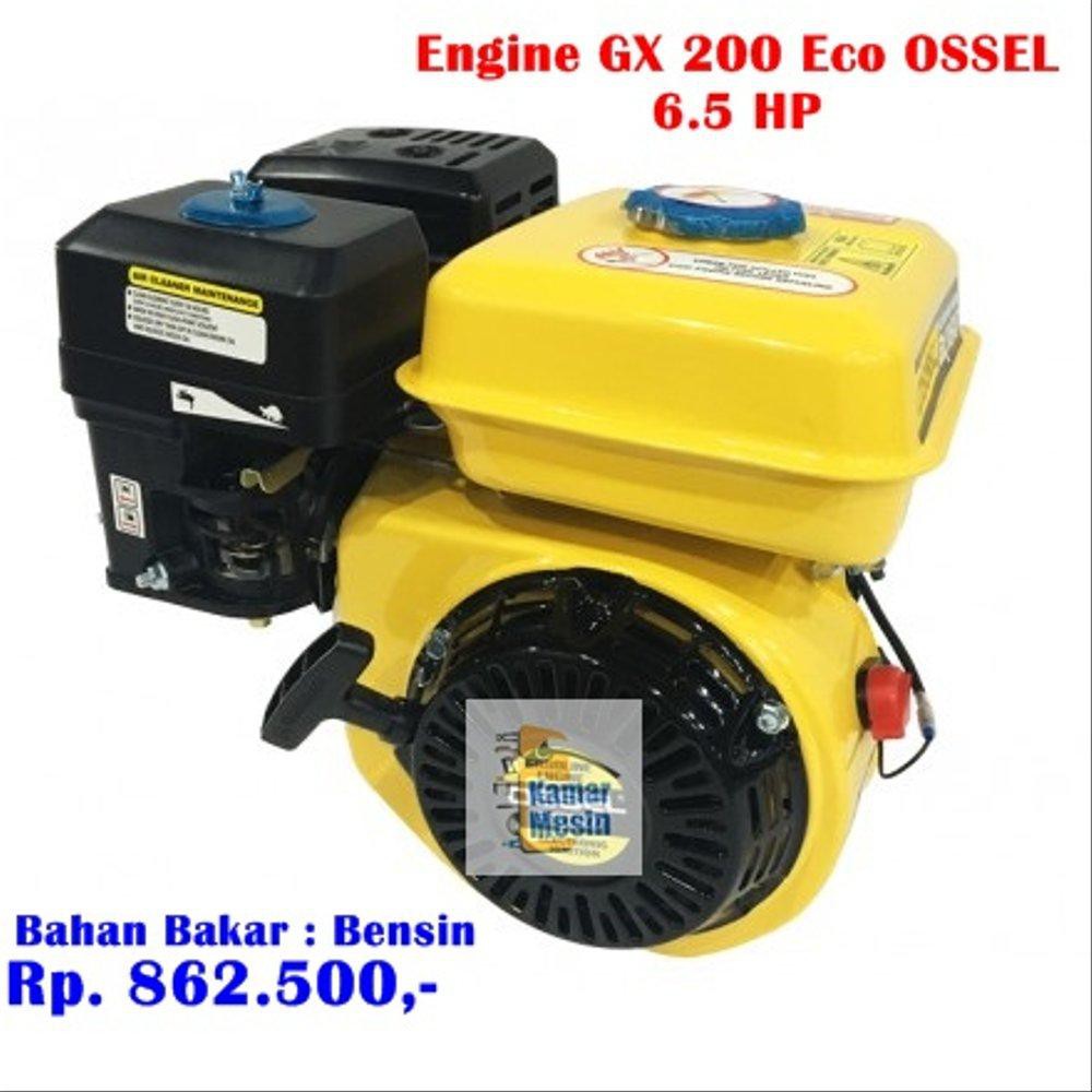 Mesin Penggerak Bensin 6.5PK GX200 Ossel Gasoline Engine GX200 Osse