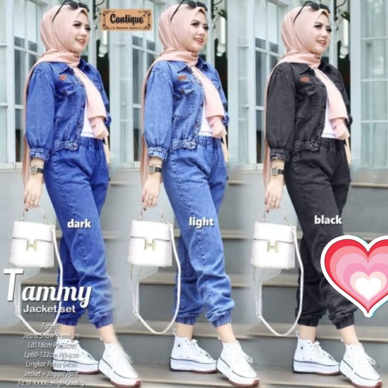 TAMMY JACKET SET CELANA JOGER
