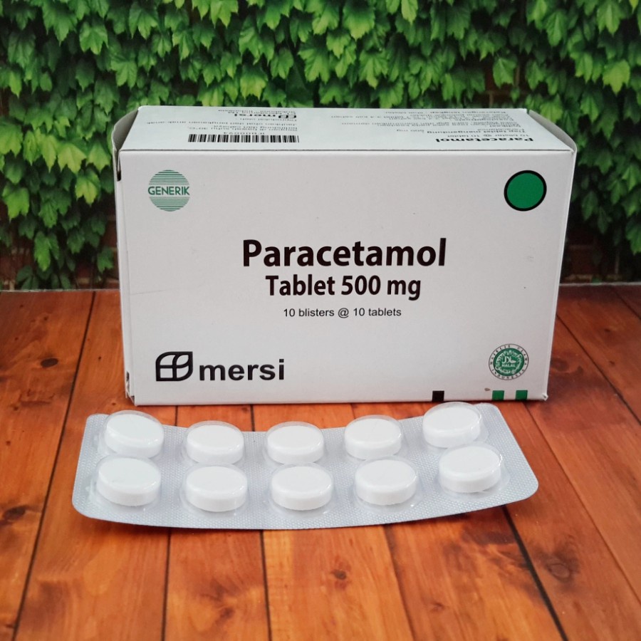 Paracetamol 500mg Mersi per Strip