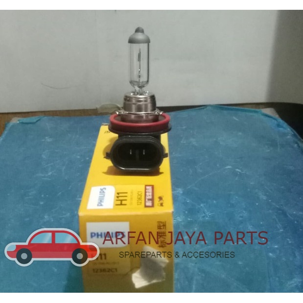PARTS Bohlam H11 Philips 12V 55watt PGJ19-2 12362C1