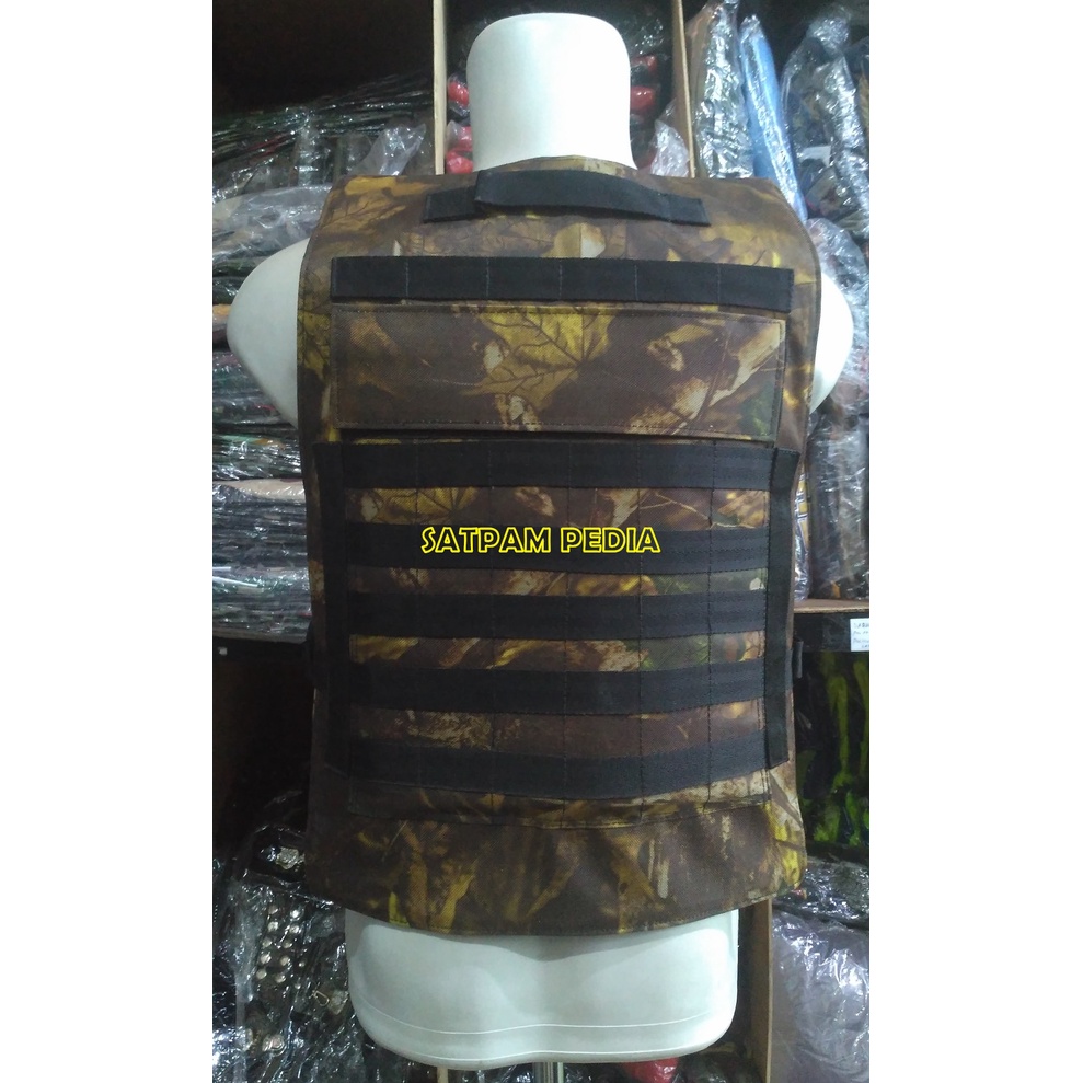 Rompi Vest Paintball Loreng Perbakin - Rompi Motor Loreng Perbakin