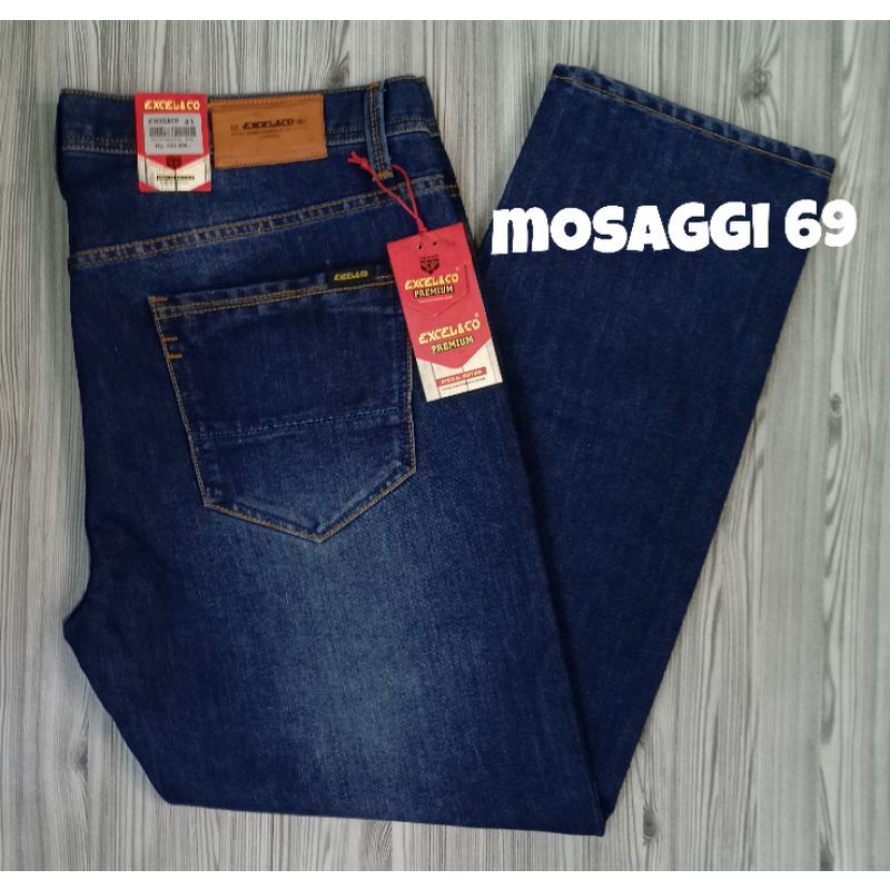 CELANA PANJANG JEANS 39/44 PRIA RING JUMBO REGULER