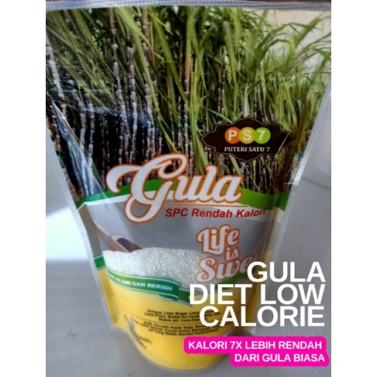 Gula Diet Sehat Stevia PS7/ Rendah Kalori/ Pemanis Alami Untuk Diabet Pouch 150 Gr