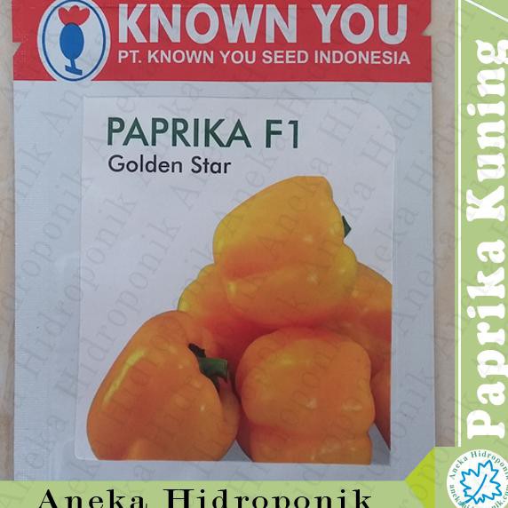 

Alat Hidroponik : Biji Bibit Benih Paprika Kuning, Golden Star, Known You Seed Termurah