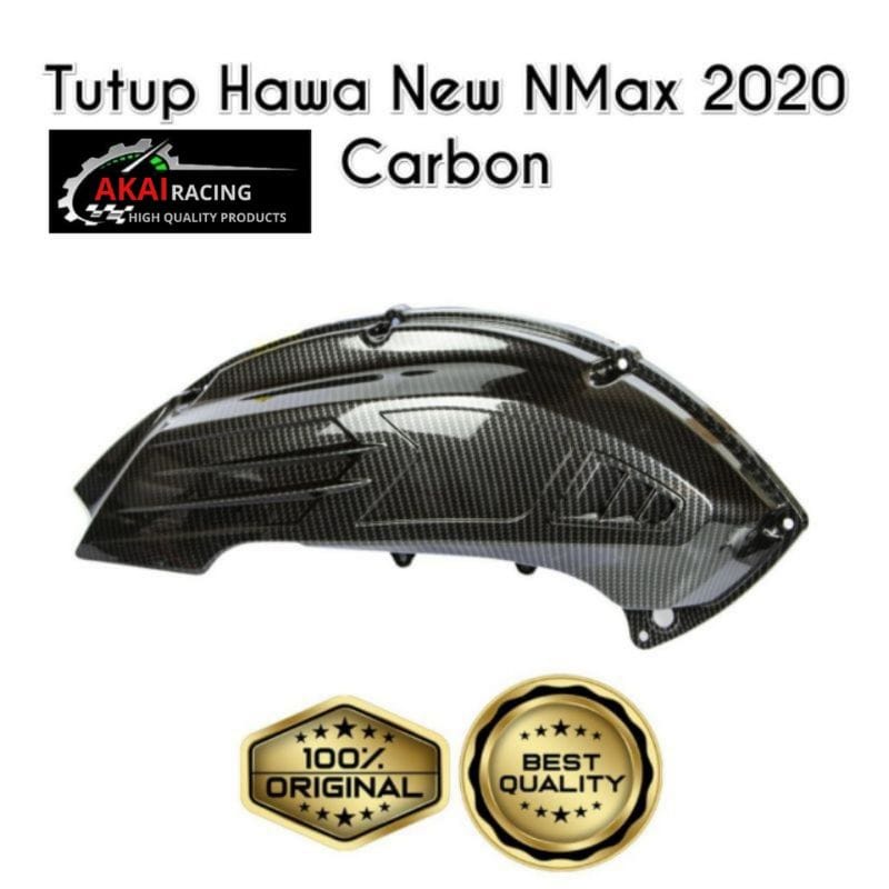 COVER TUTUP HAWA CARBON NMAX 2020 PART. HAWA / TUTUP FILTER UDARA NMAX NEW