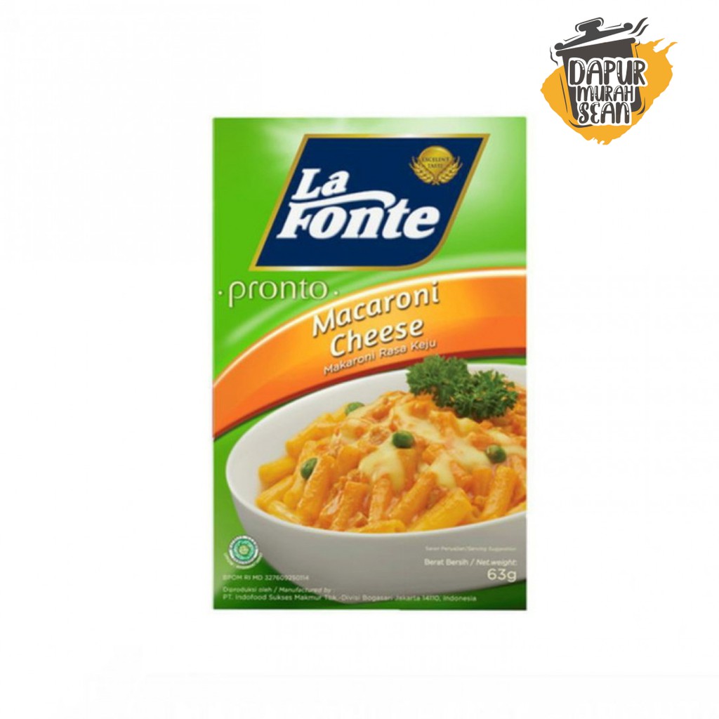 

LA FONTE-MACARONI with CHEESE-63GR