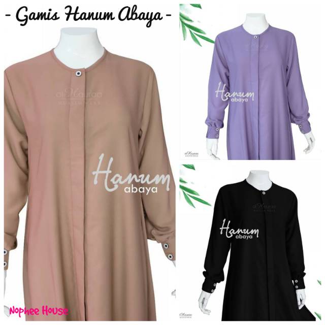 Gamis Hanum Abaya ~ Alhauraa