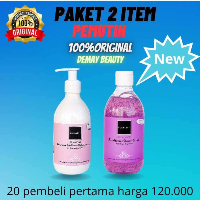 scarleet whitening / skarlet whitening / skarlet whitening paket / scarleet whitening paket