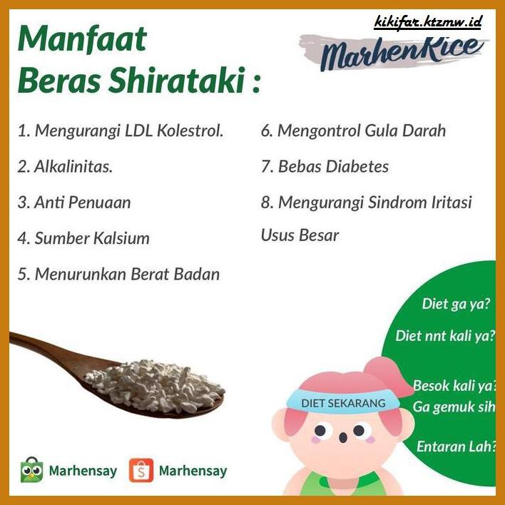 

ANEKA-BERAS- BERAS SHIRATAKI 500GR / KONNYAKU RICE LOW CARB -BERAS-SEHAT.