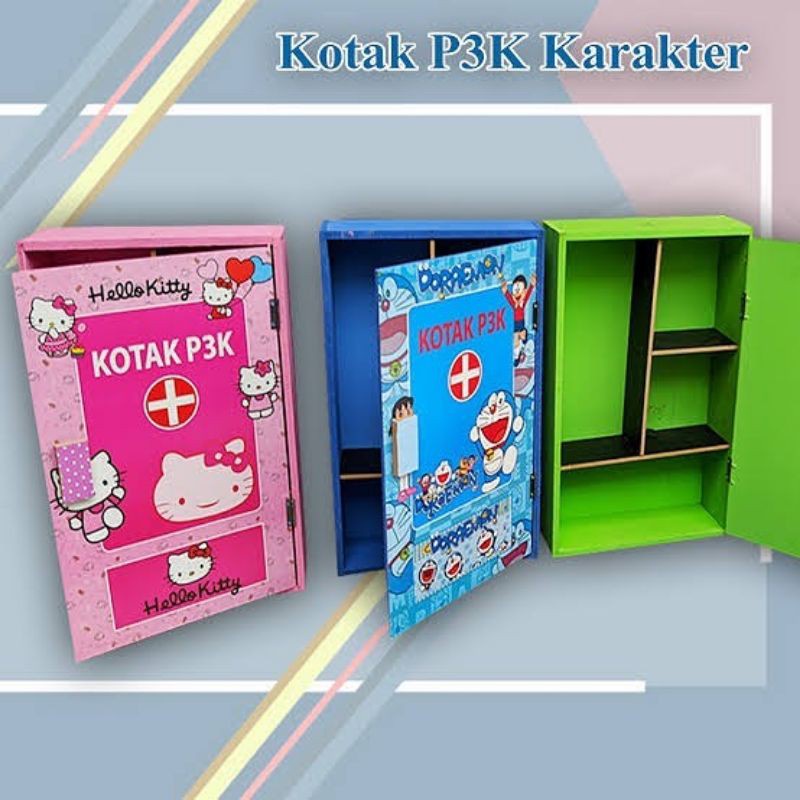 kotak p3k dinding/kotak p3k karakter