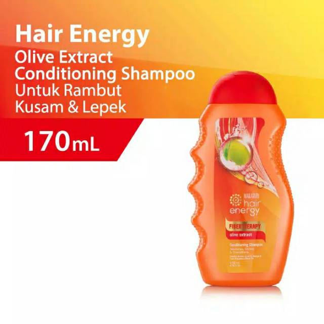 [170ml] Makarizo Hair Energy Shampoo | Shampo