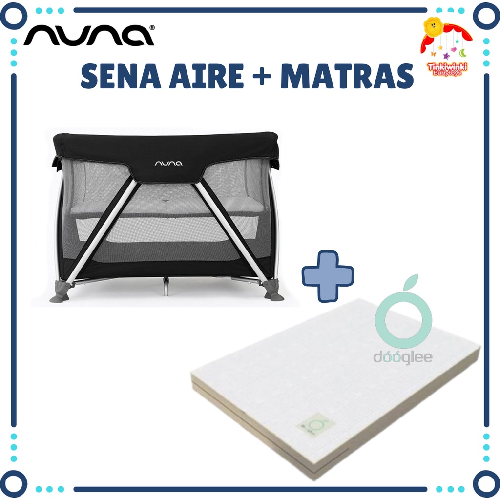 NUNA Sena Aire Baby Box + Matras Dooglee | Alphajoy