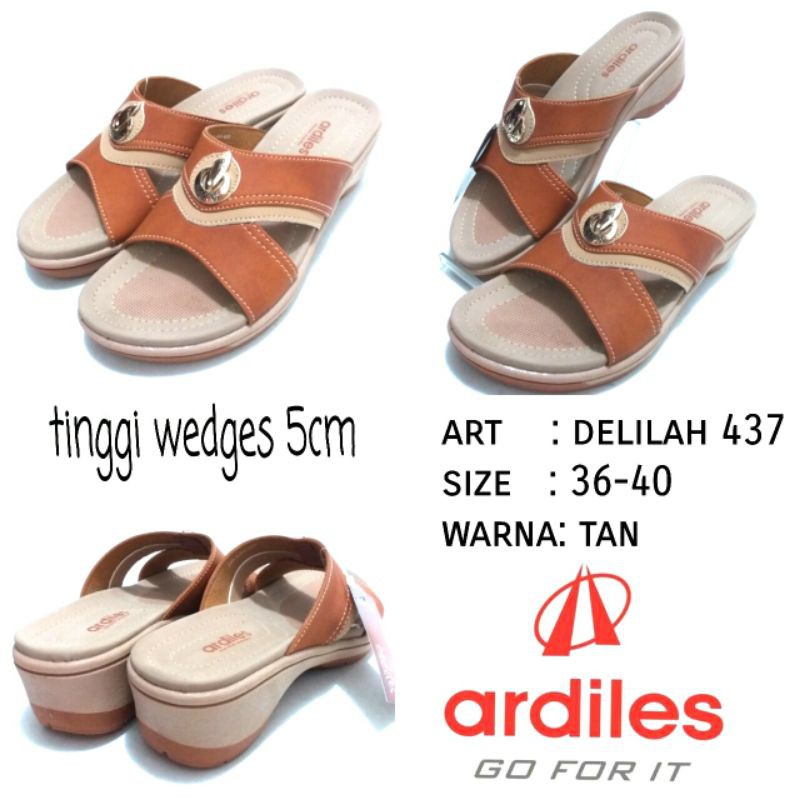 SANDAL WEDGES SELOP WANITA TERBARU BY ARDILES