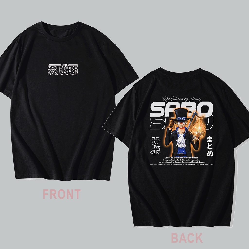 Kaos Sabo Anime One Piece Premium