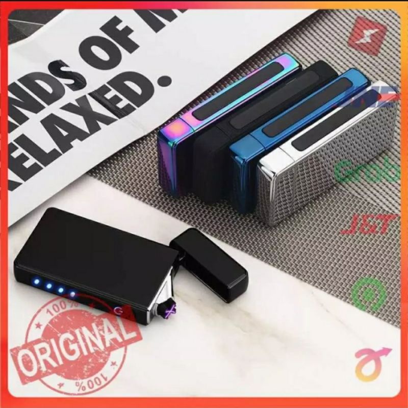 Firetric Korek Api / Pemantik / Mancis Elektrik / Listrik HY-6008C - Matte Black