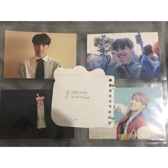 BTS - Jhope Broadcast Photocard