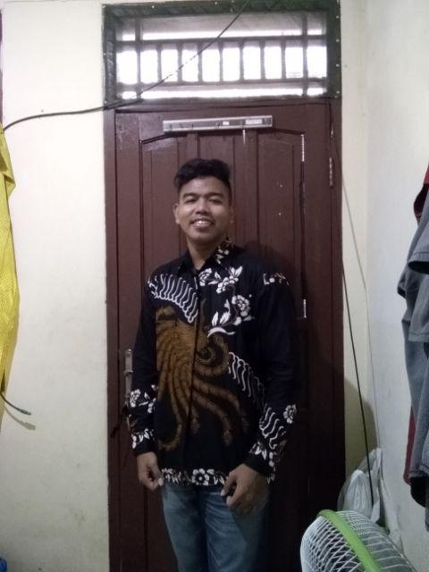 Bswart Batik Hrb026 Kenongo Hem Pendek Padi Pekalongan M L Xl Batik Pria Murah Modern Grosir