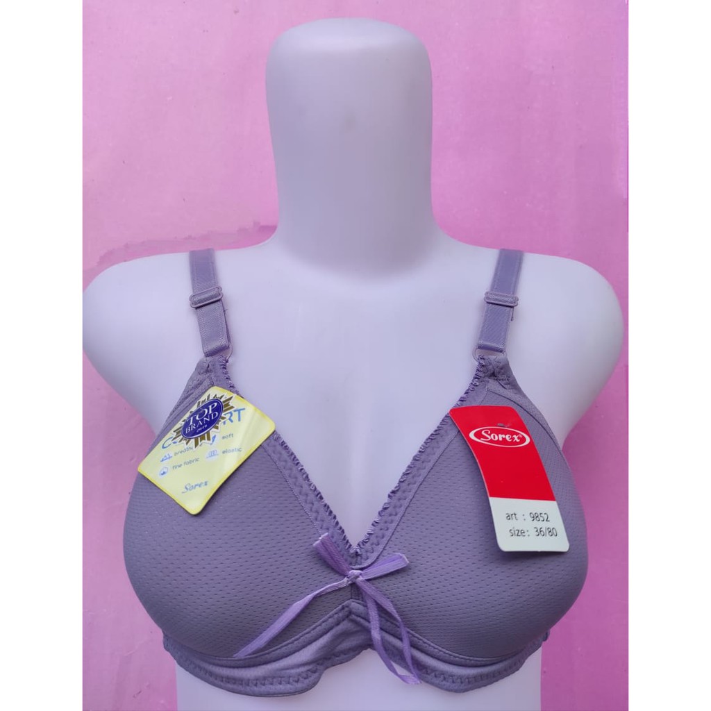 Sorex 9852 ~ 1 Pcs BH, Bra Wanita Bahan Berkualitas 2 Warna Pilih - Sahabi